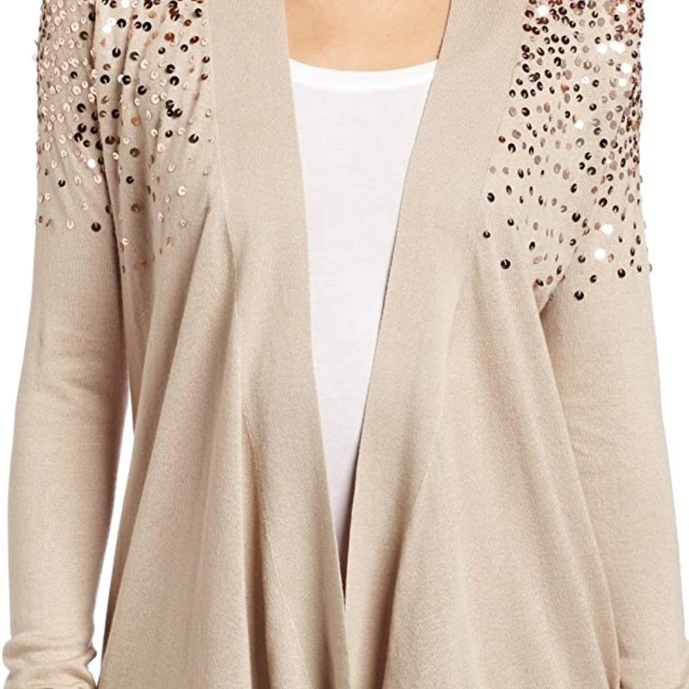 Karen Kane Sequin Cardigan size L